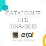 Le catalogue de PFE 2018/2019 est enfin en ligne!
